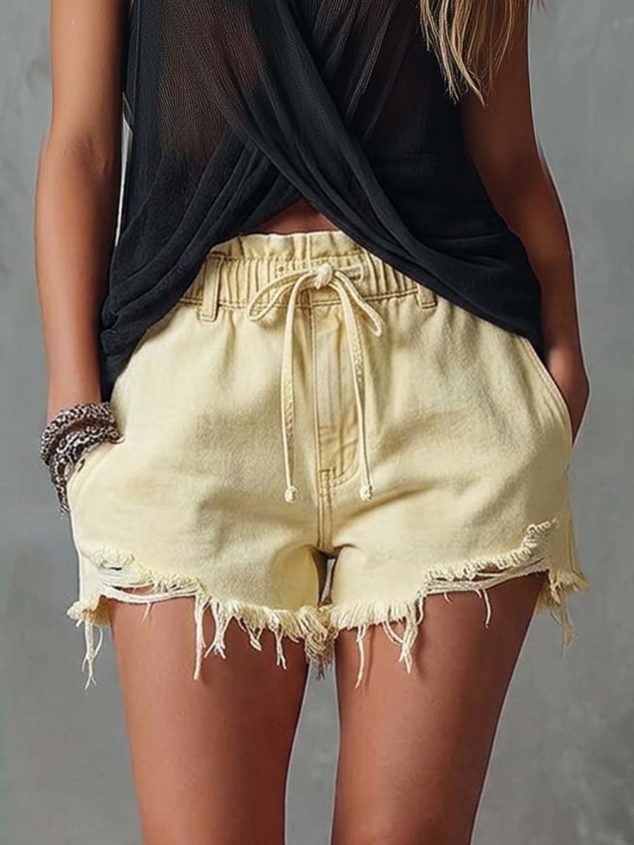 Short Denim Amarillo