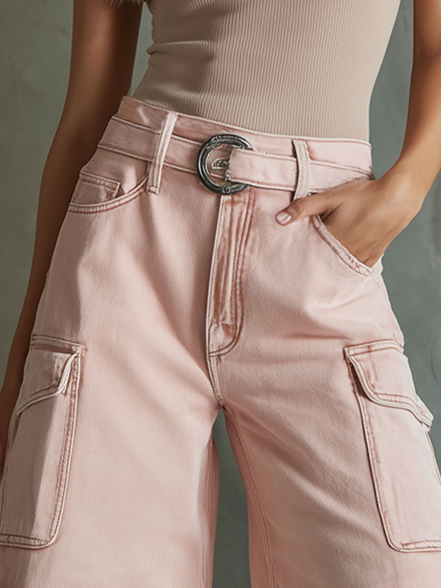 Short Cargo Denim Vintage