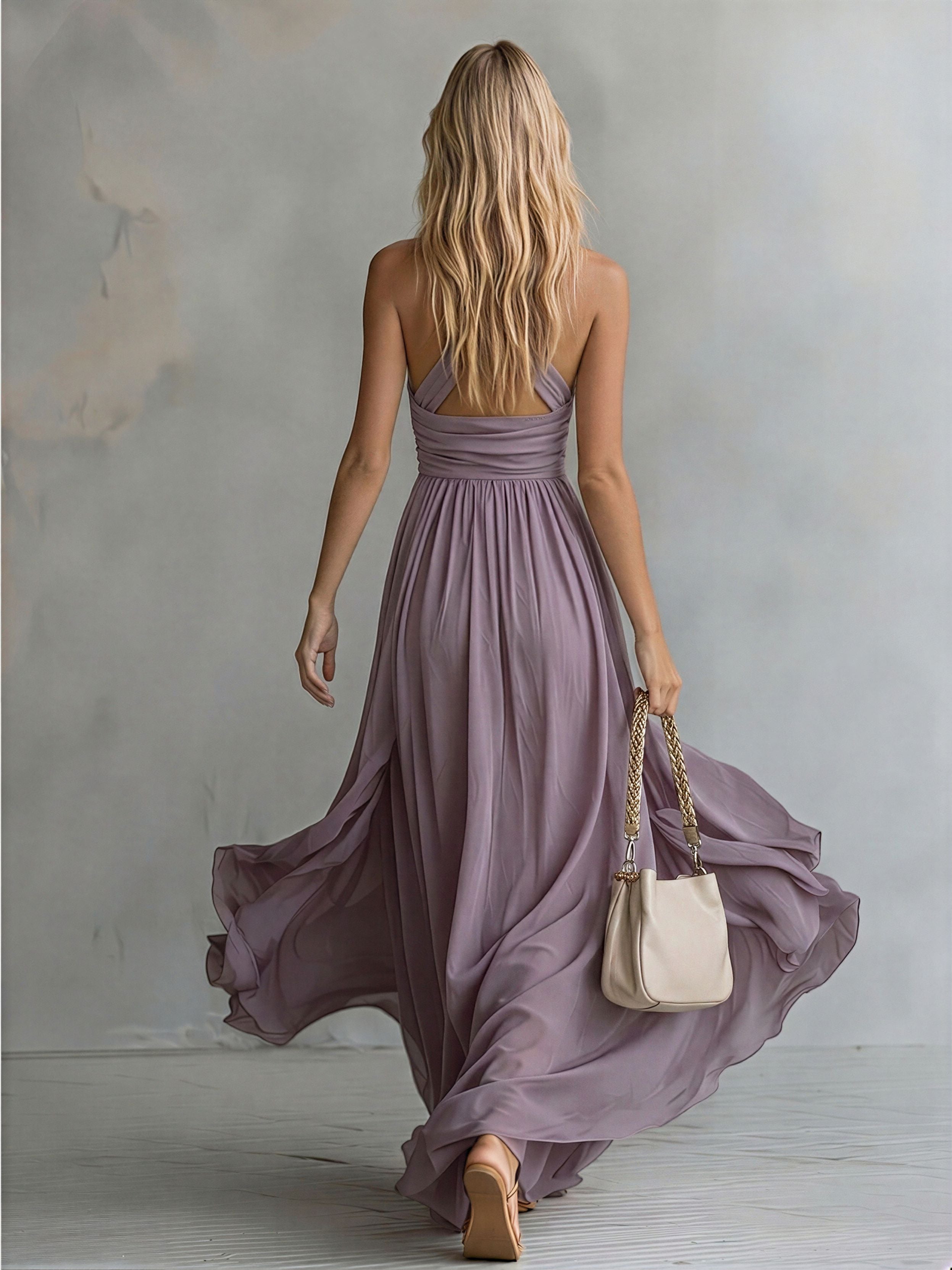 Vestido Maxi Halter