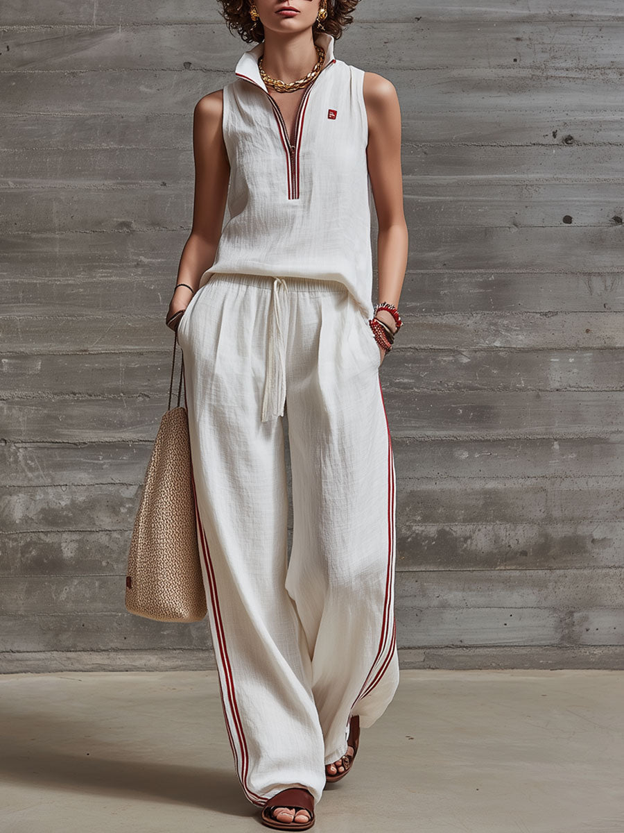 Conjunto Blanco Retro