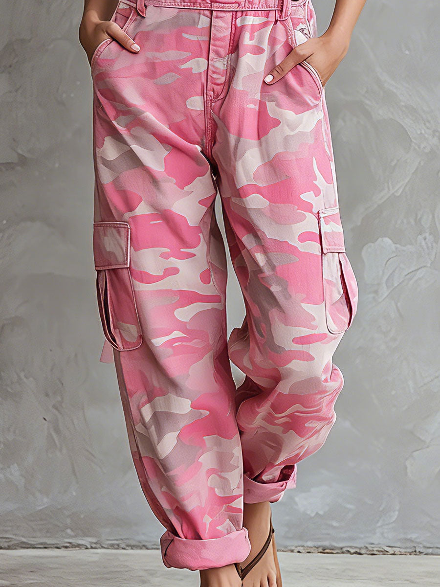 Mono Cargo Rosa Vintage