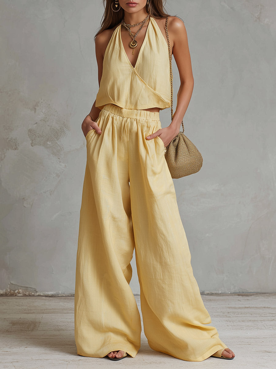 Conjunto Pantalón Lino