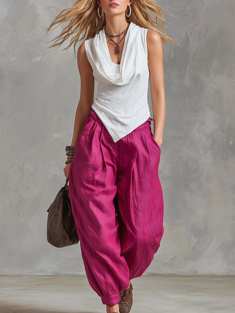 Conjunto Fucsia Elegante