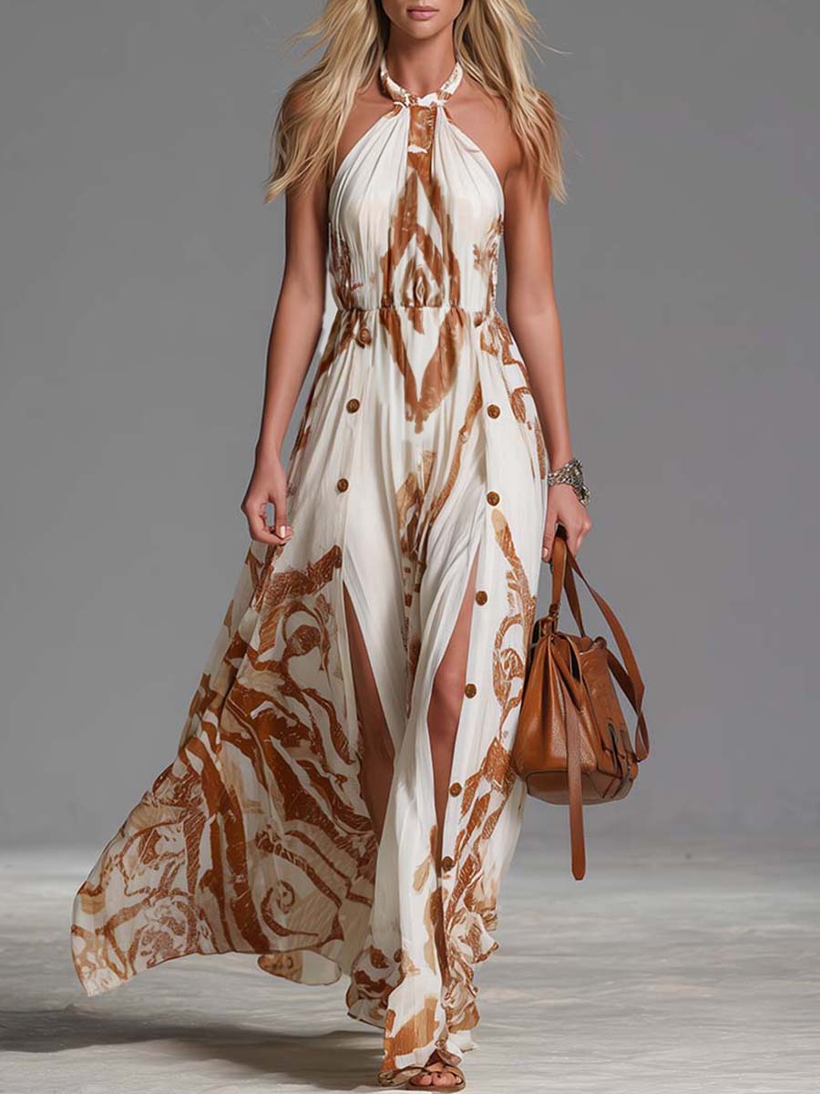 Vestido Maxi Boho Western