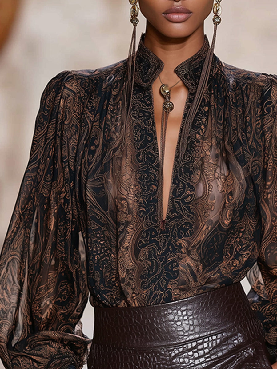 Camisa Mocha Premium