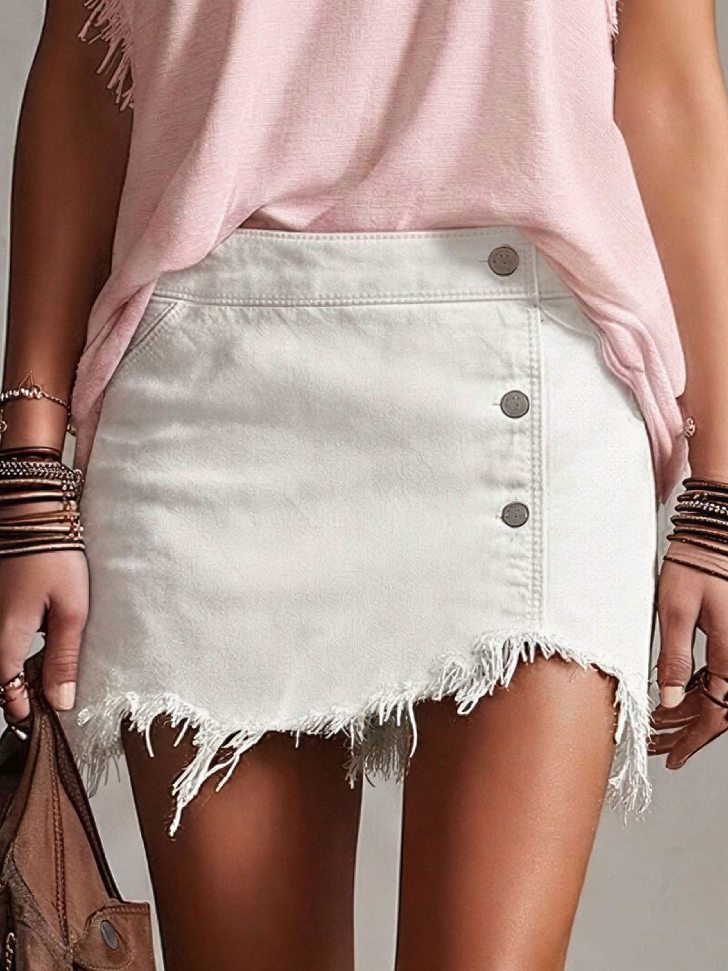 Minifalda Denim