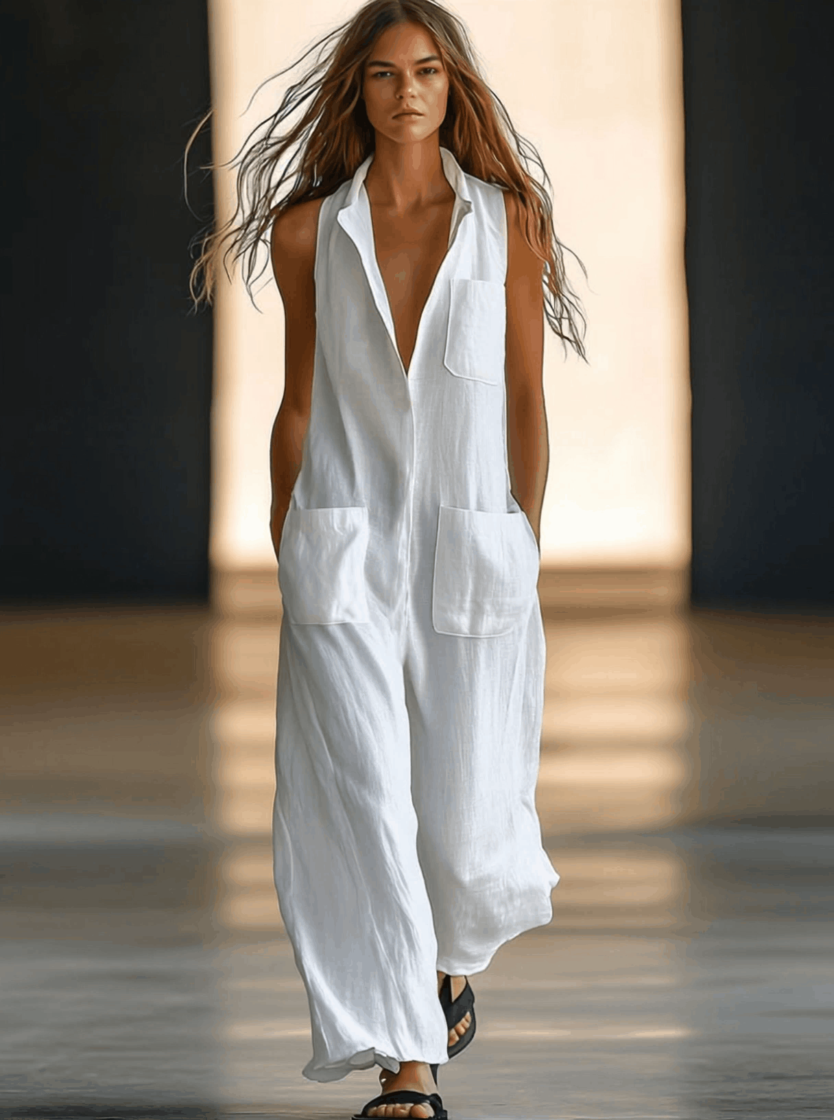 Mono Blanco de Lino