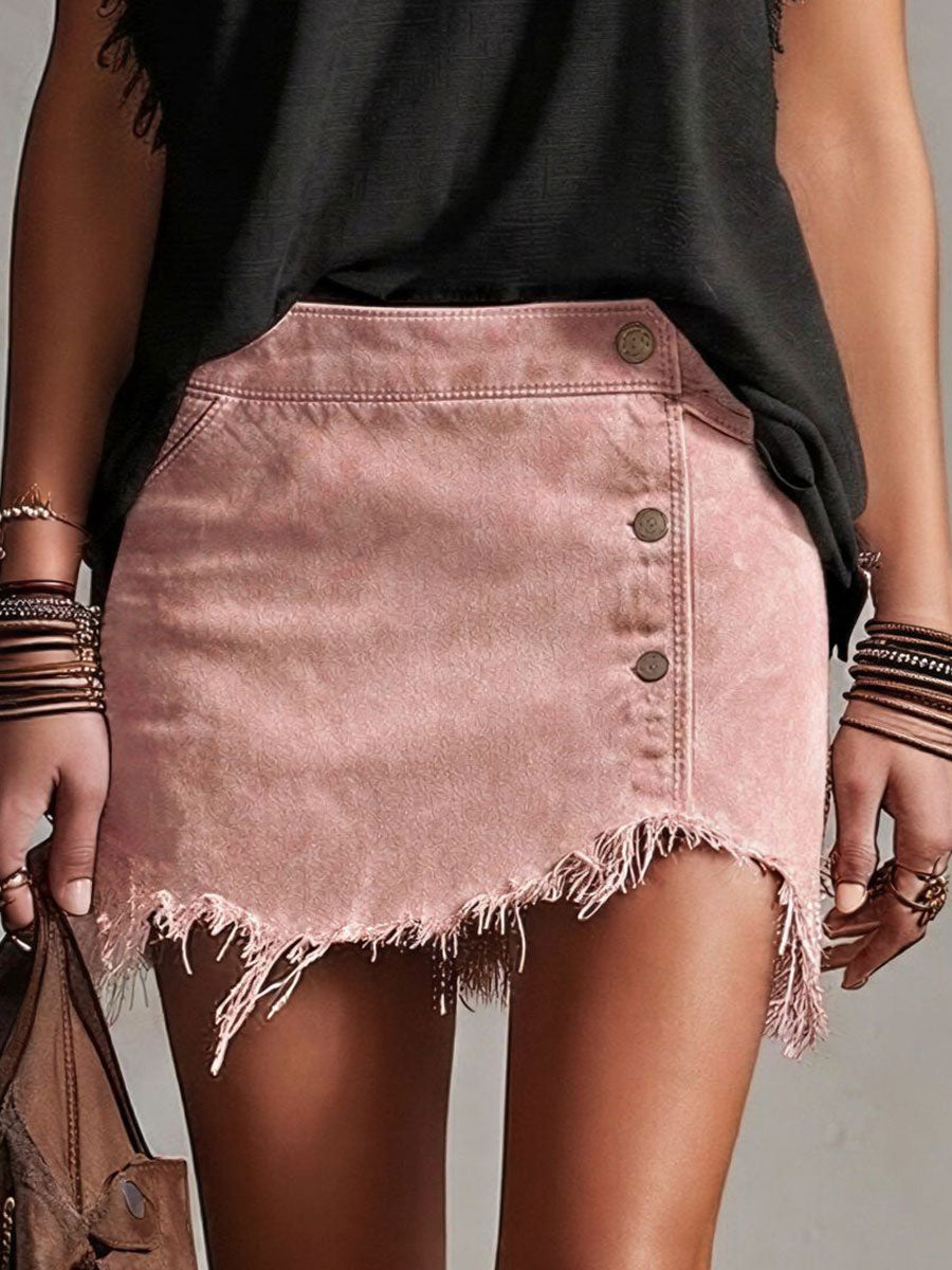 Minifalda Denim