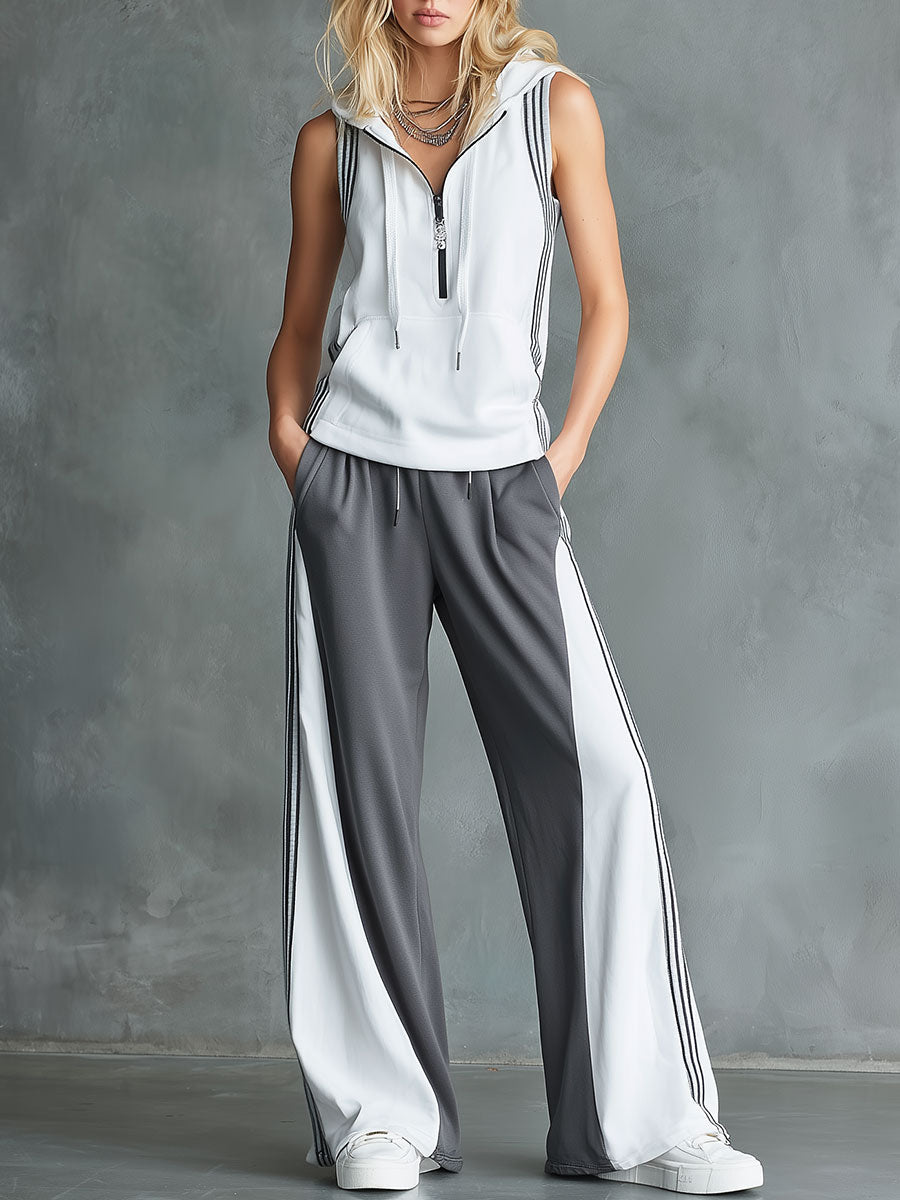 Conjunto Color Block Deportivo