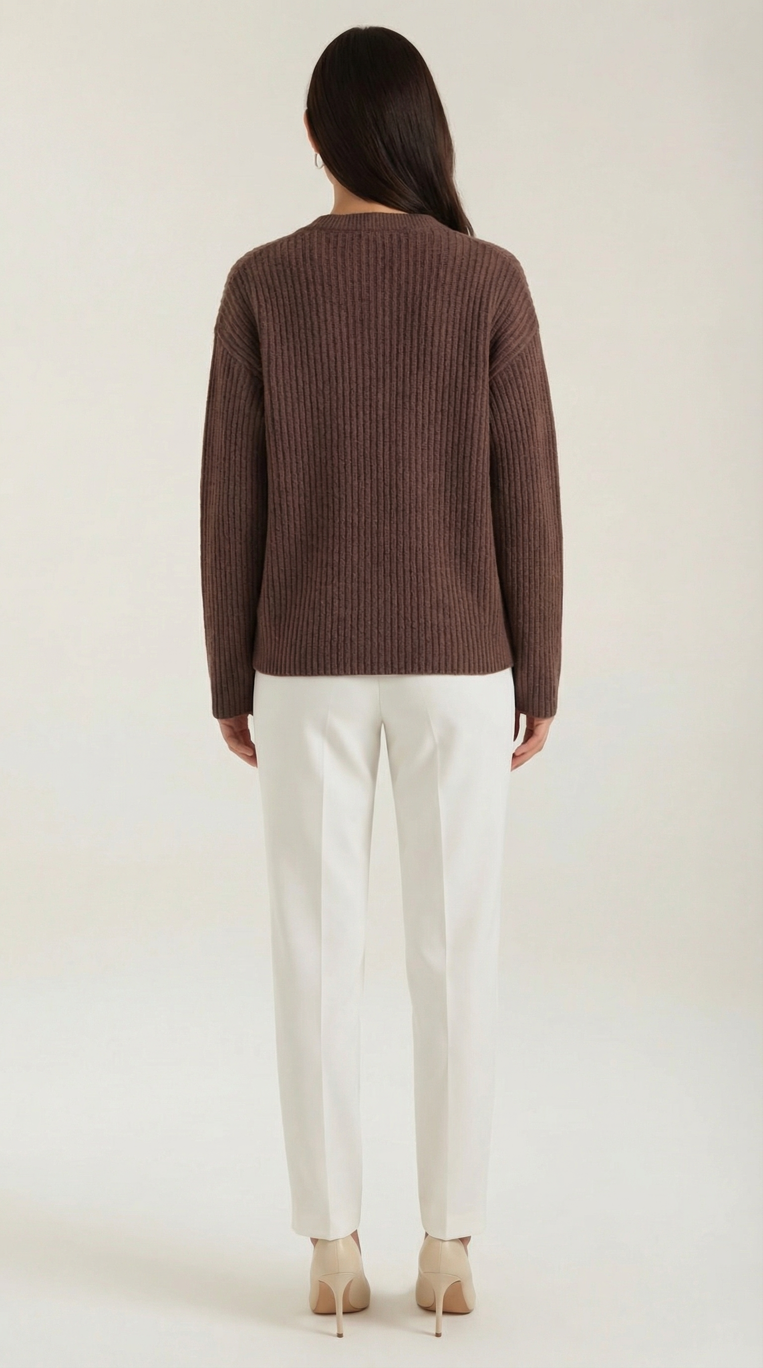 Cárdigan oversize de punto con textura envolvente