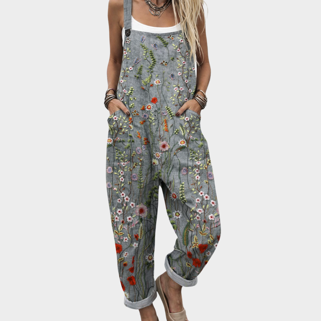 Henar | Peto con flores silvestres bohemias radiantes
