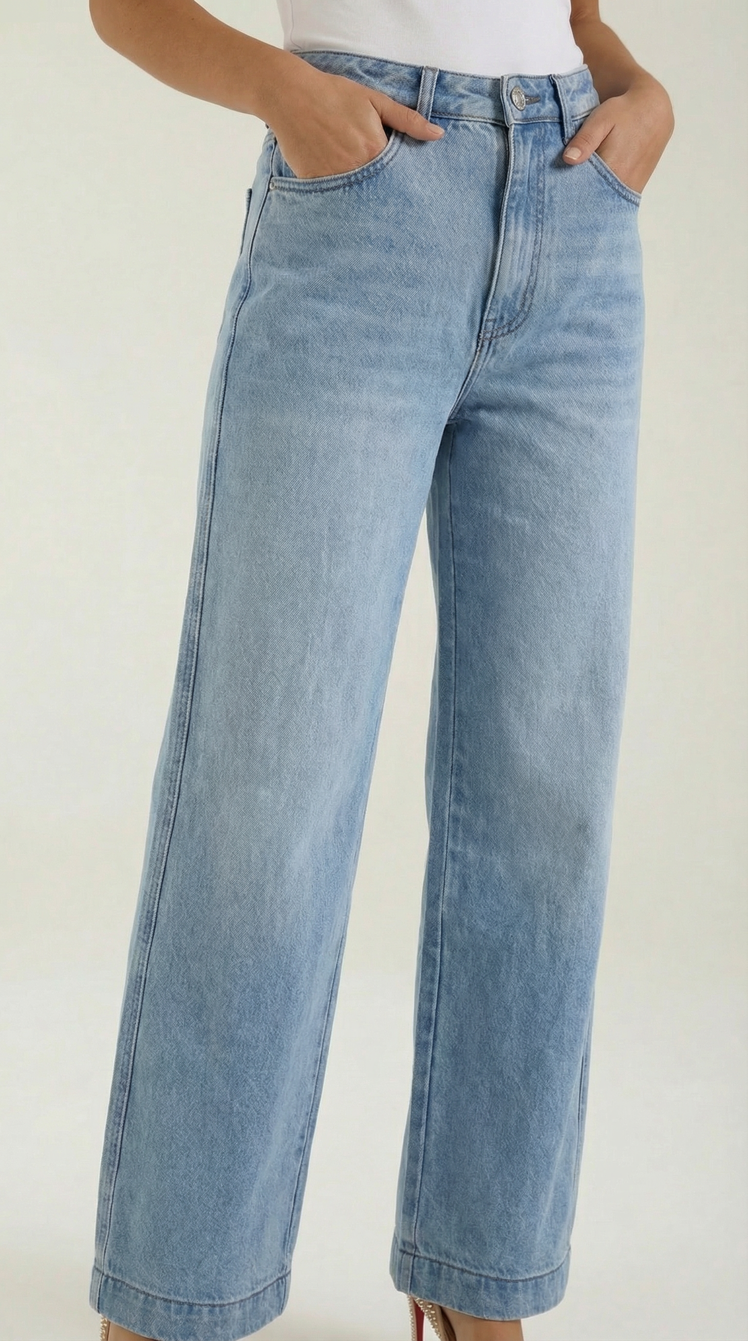 Jeans baggy de estilo relajado