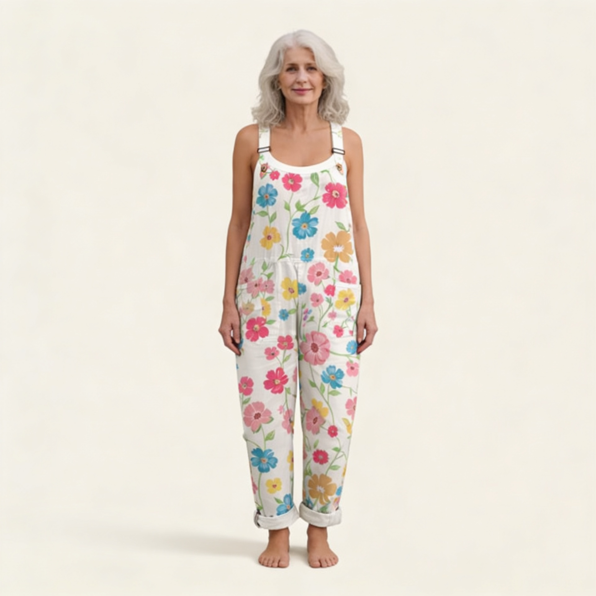 Lydia | Peto con flores de primavera brillantes