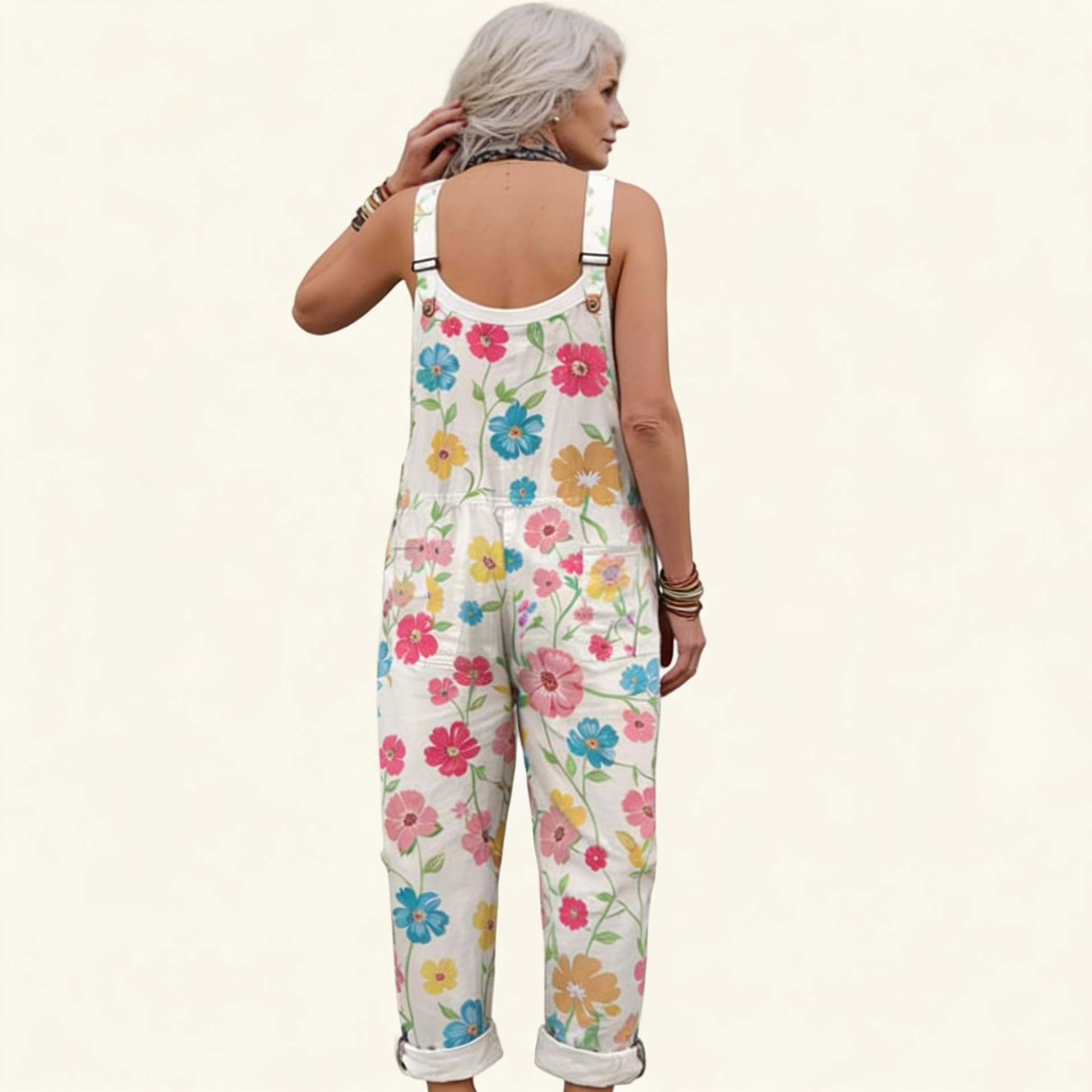 Lydia | Peto con flores de primavera brillantes