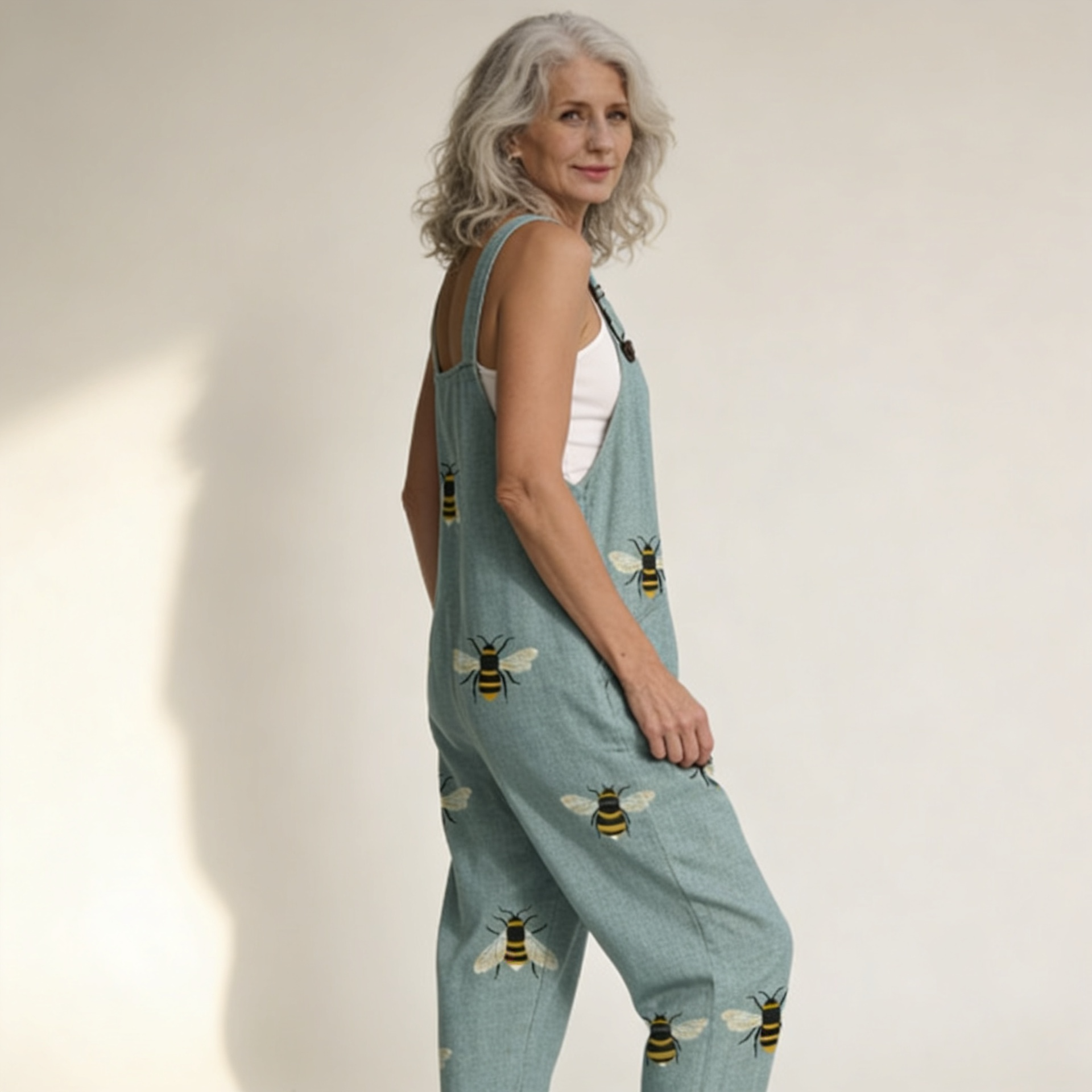 Maxime | Peto con motivo de abejas y naturaleza fresca