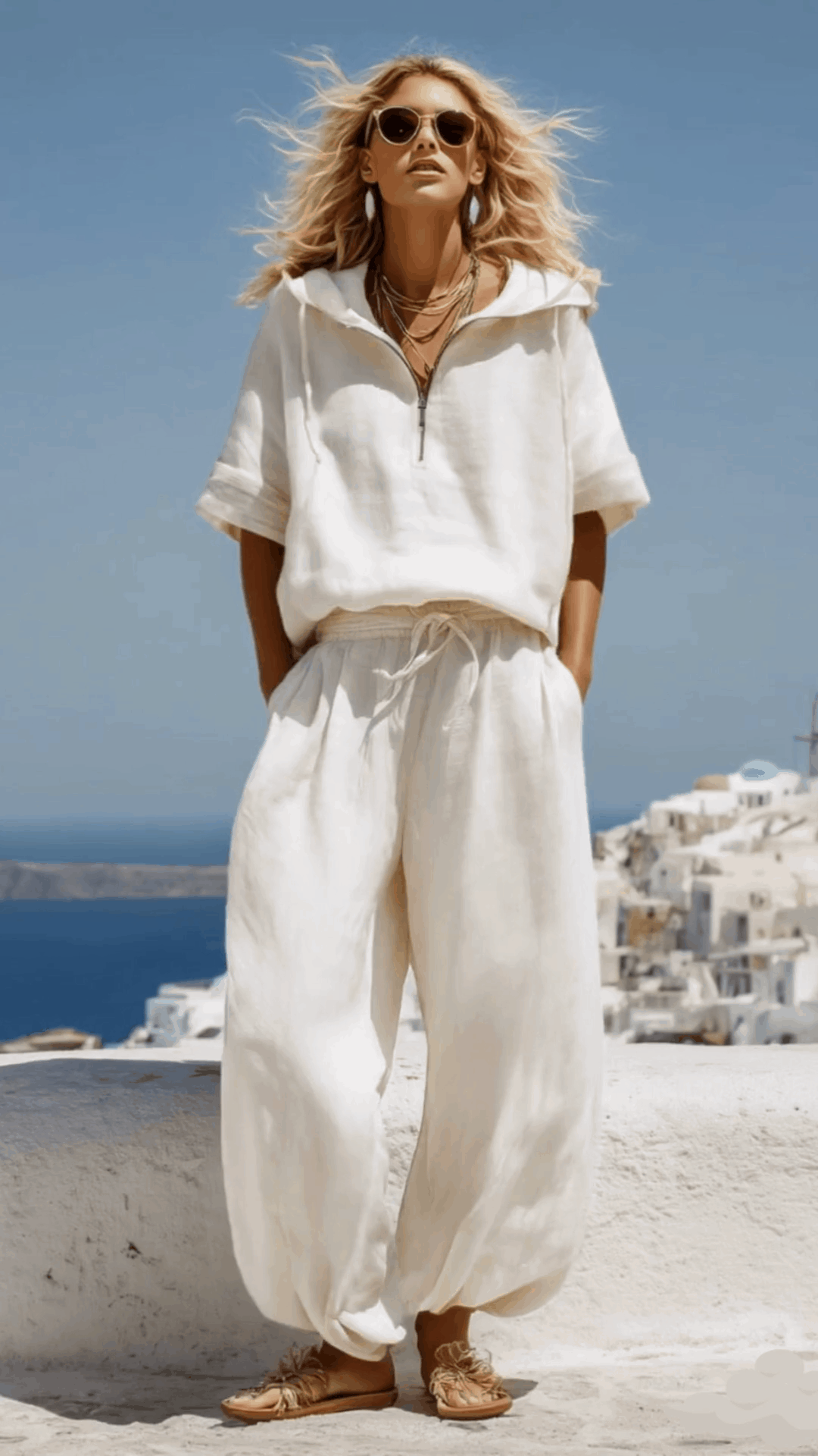 Conjunto Resort con Capucha