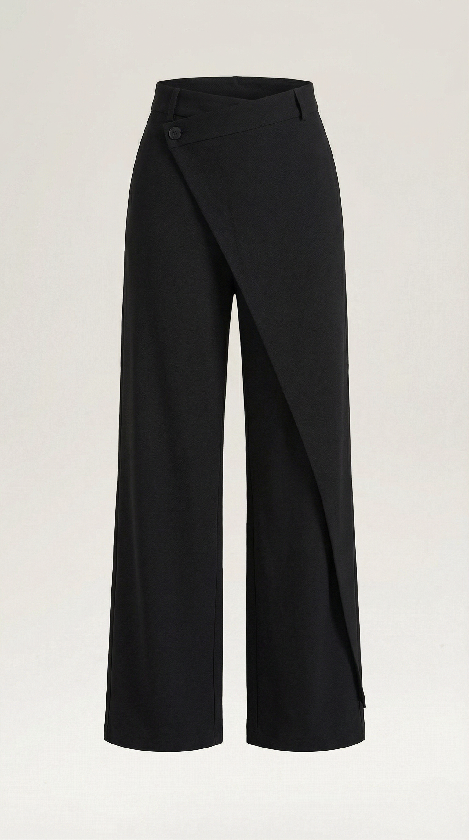 Pantalón asimétrico de silueta moderna