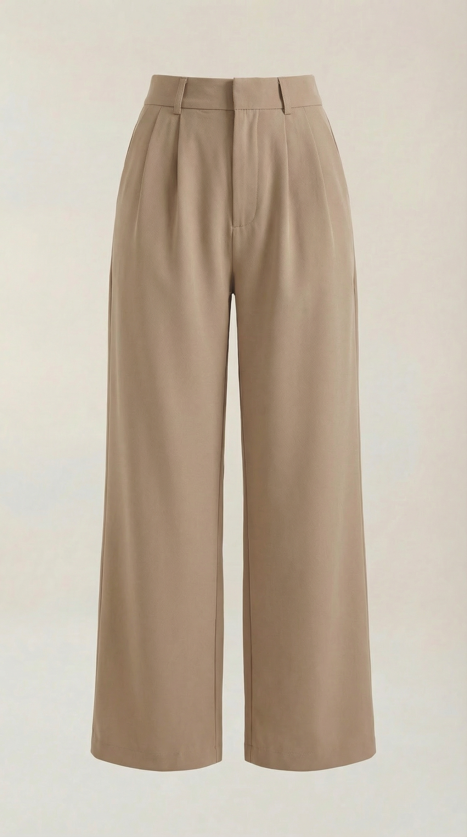 Pantalón de pierna ancha de caída fluida