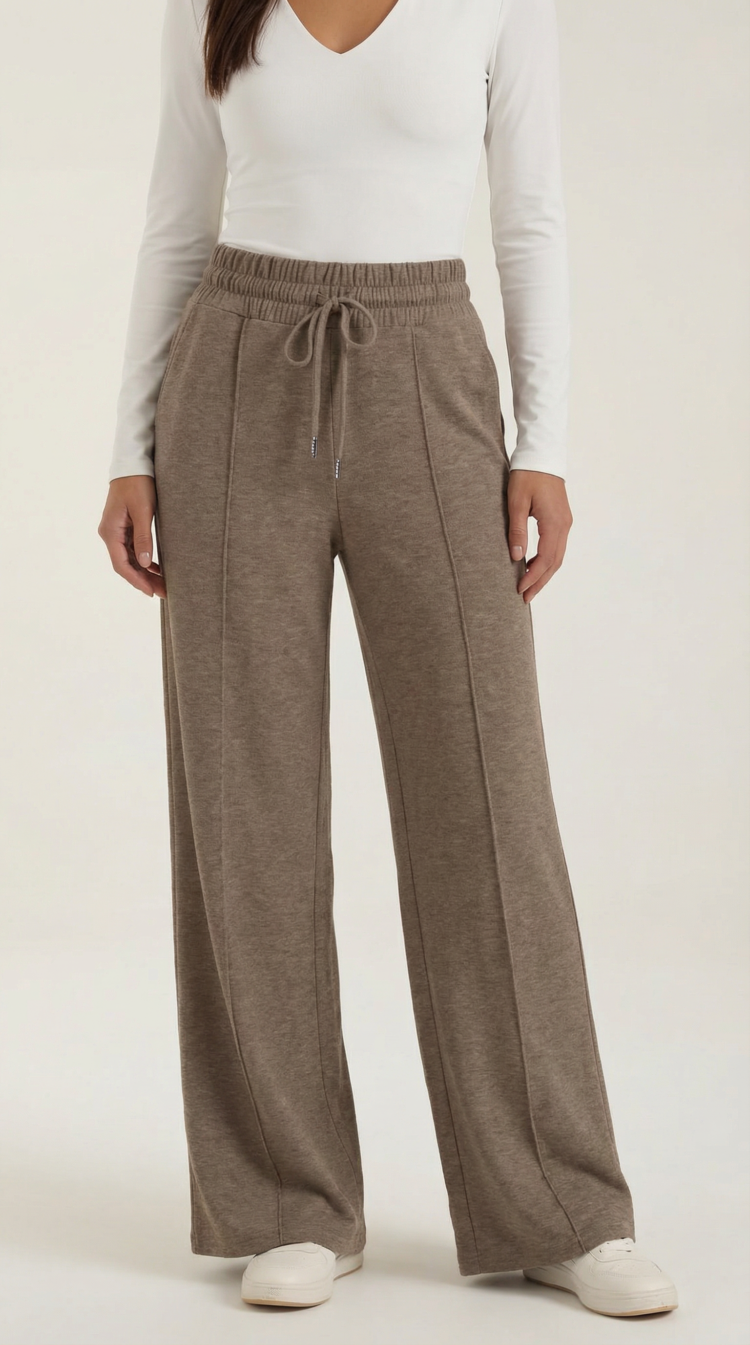 Pantalones ligeros de estilo vacacional