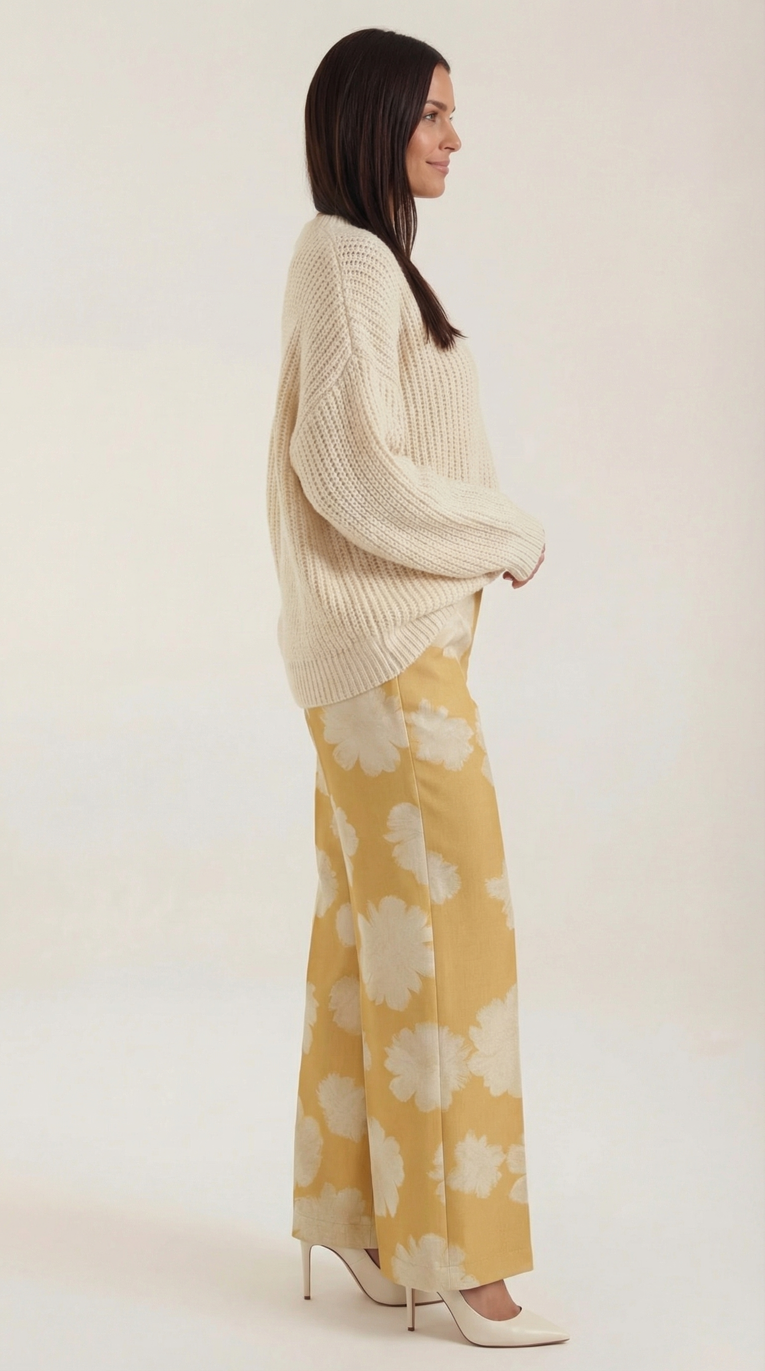 Pantalones lounge con estampado floral