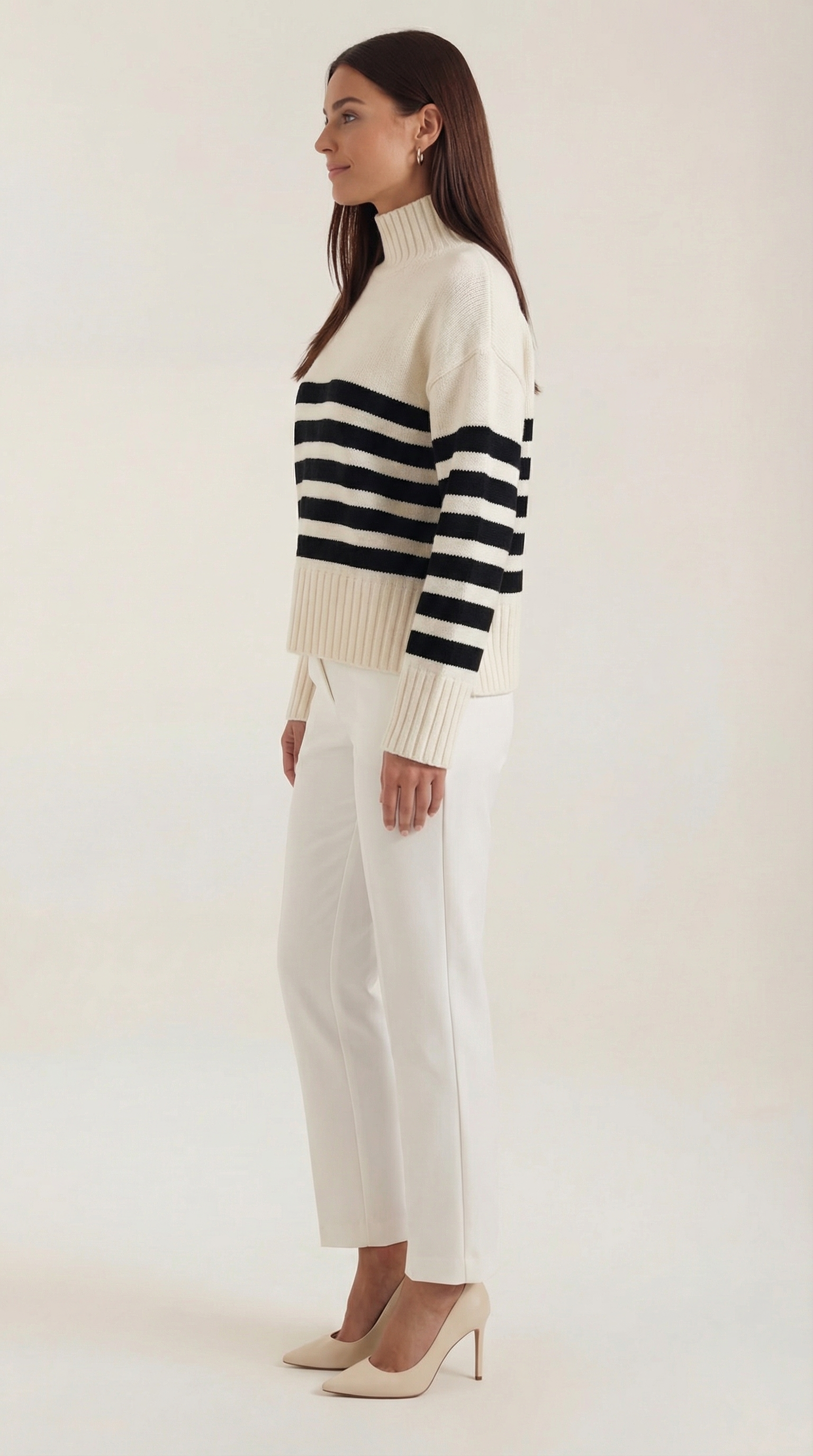 Pulóver Oversized Rayas Contemporáneas