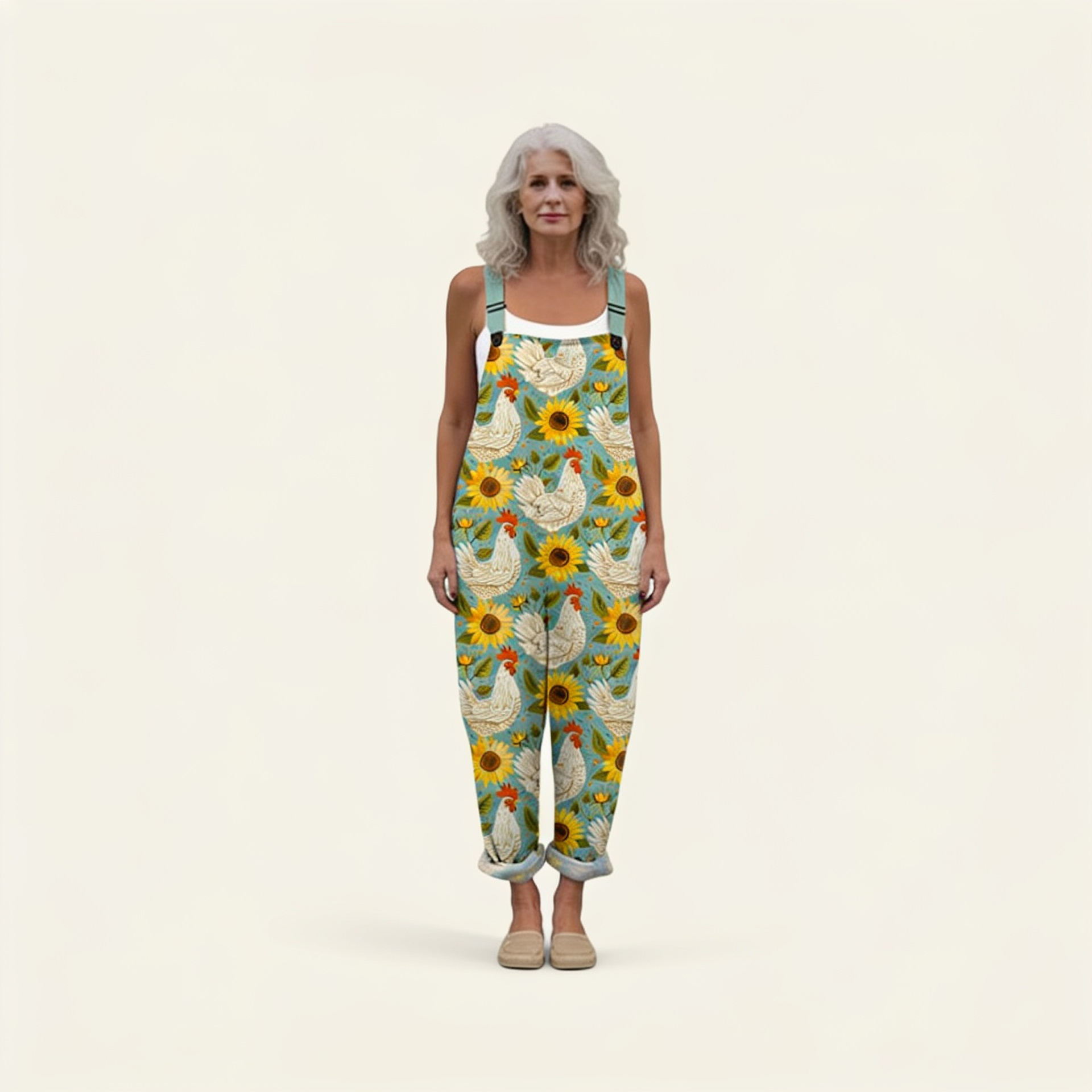 Rebecca | Peto con radiantes girasoles de campo