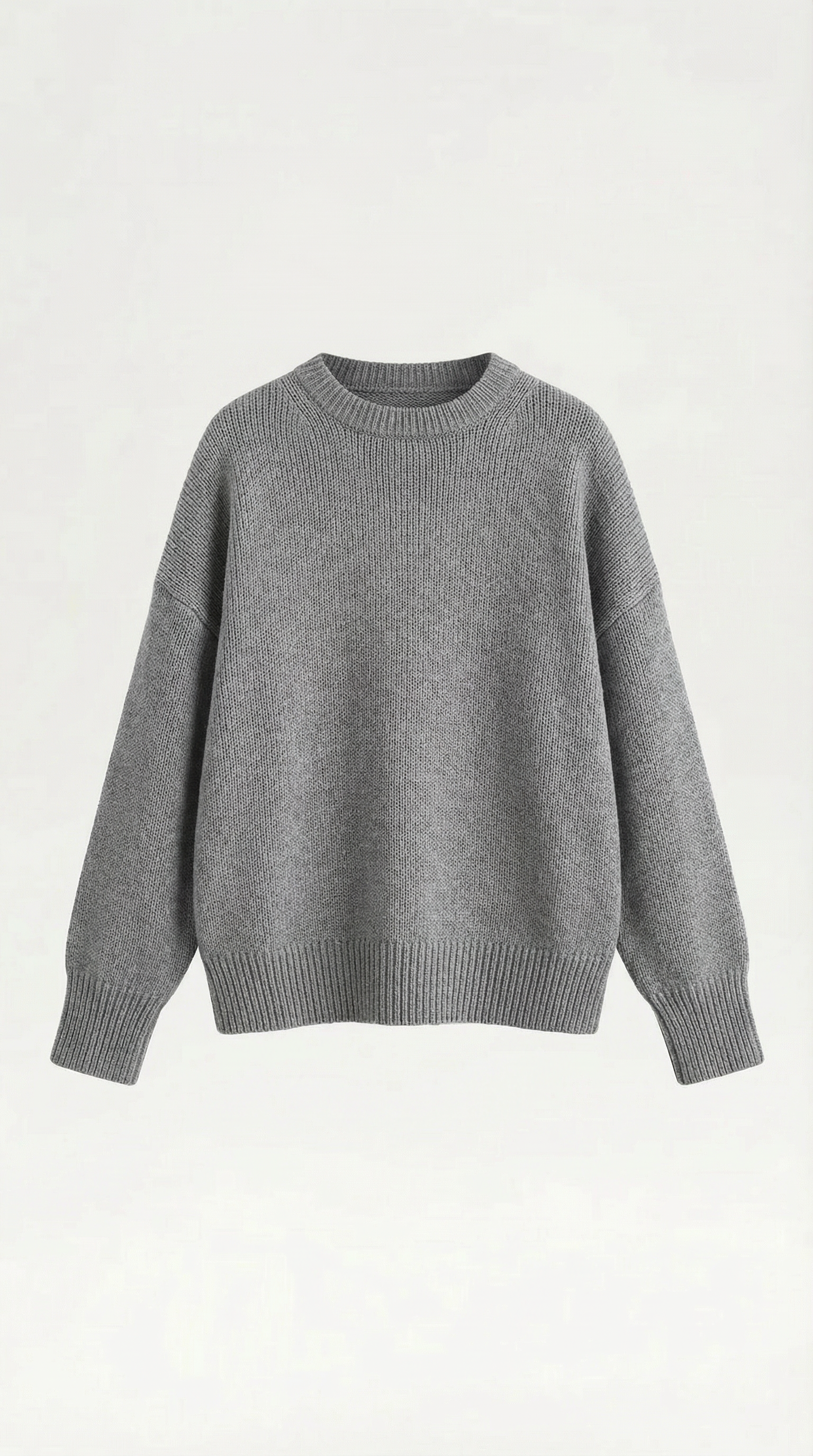 Suéter Oversize Estética Minimalista
