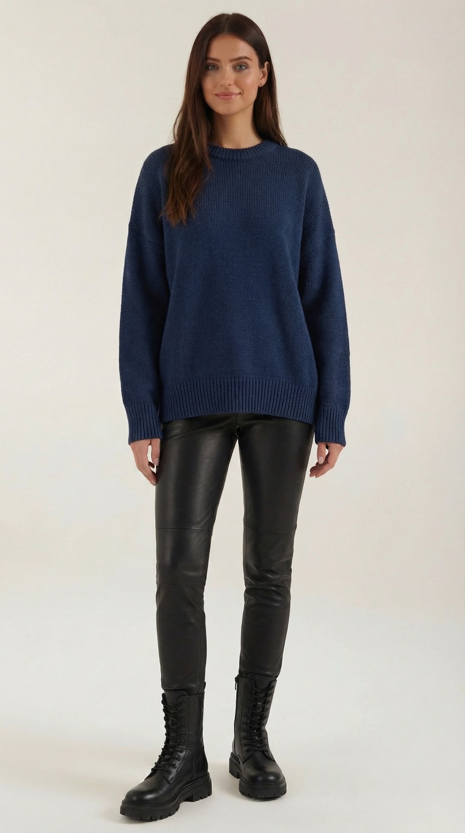 Suéter Oversize Estética Minimalista