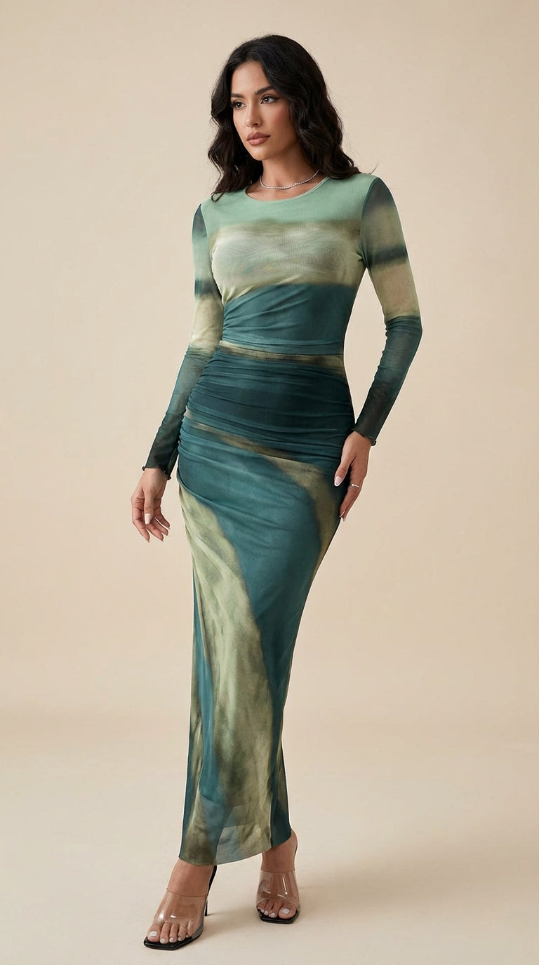 Vestido Maxi Silueta Majestuosa
