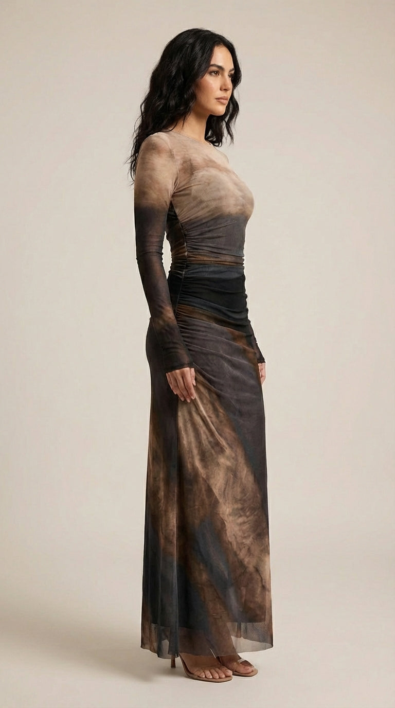 Vestido Maxi Silueta Majestuosa