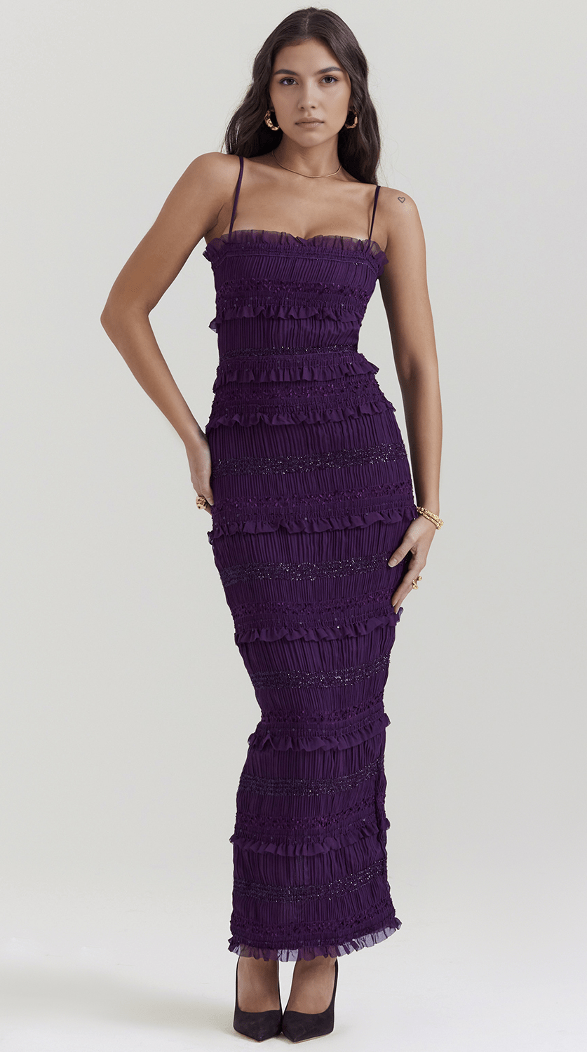 Vestido maxi fluido ligero de verano
