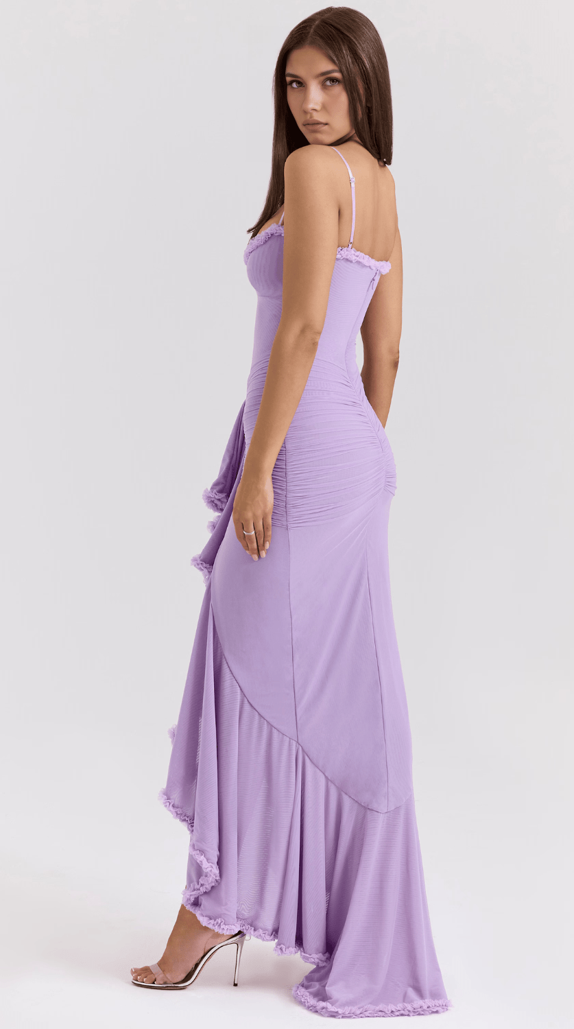 Vestido maxi ligero de corte veraniego