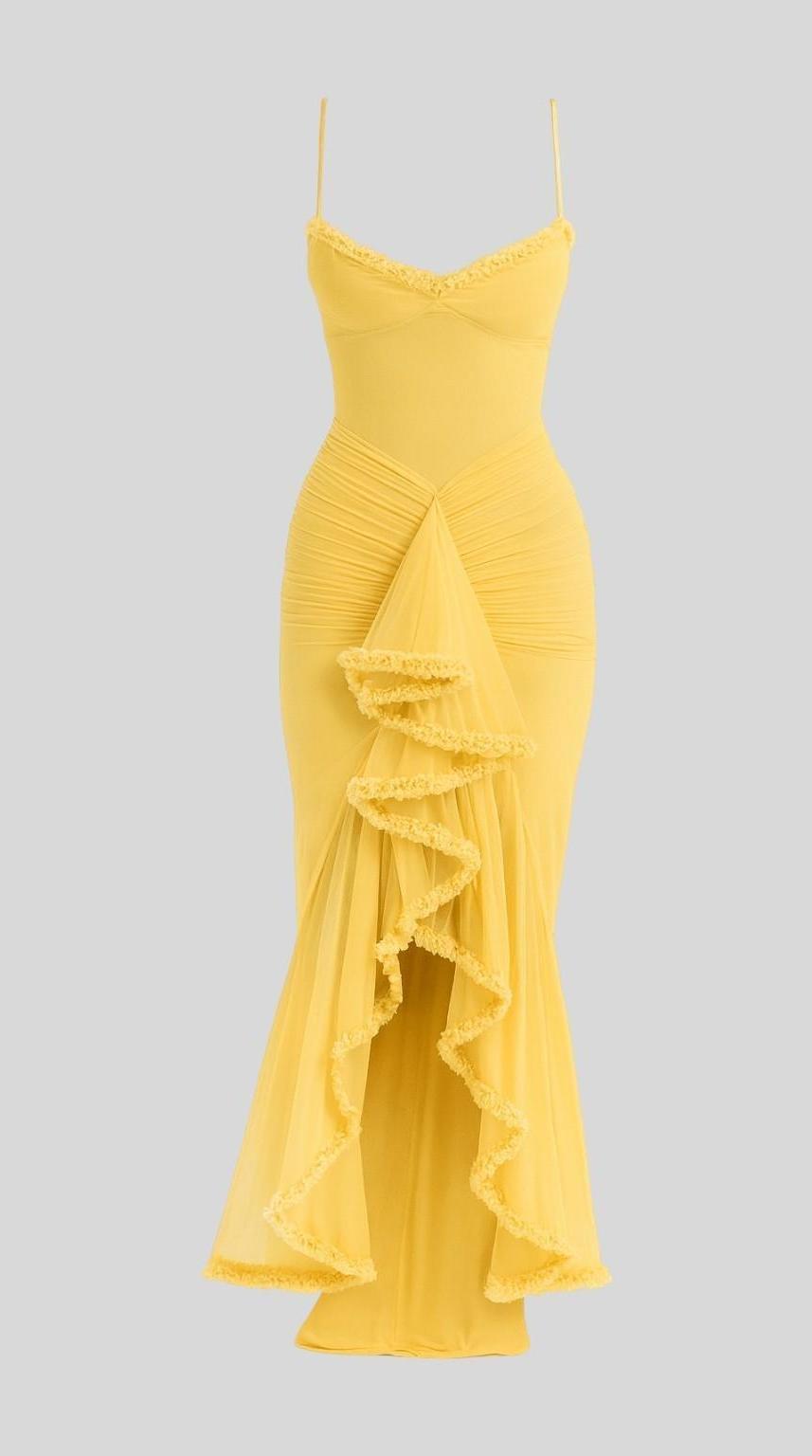Vestido maxi ligero de corte veraniego