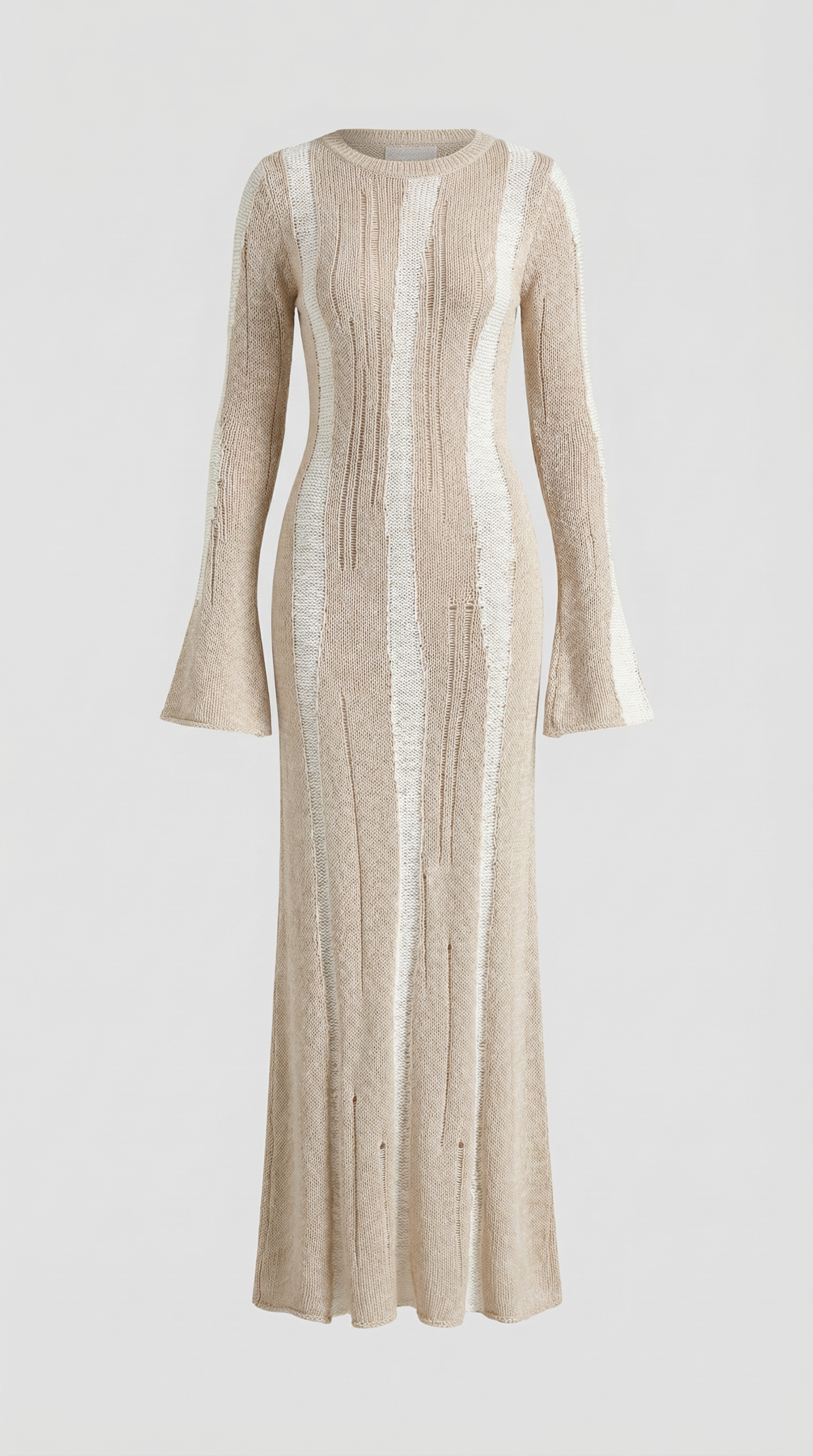Vestido maxilargo de silueta entallada