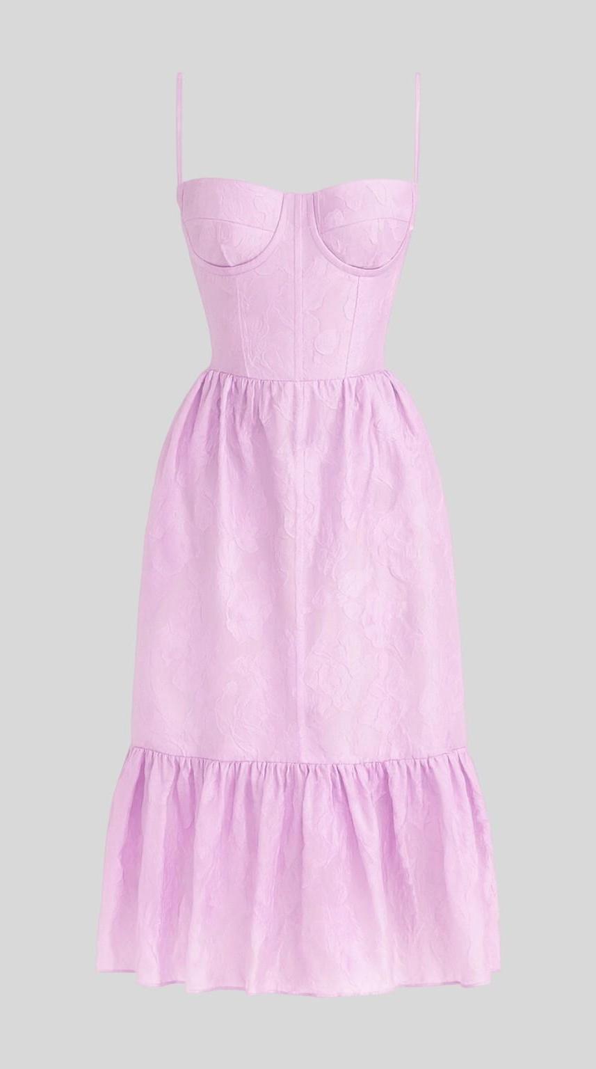 Vestido midi drapeado perfecto para eventos