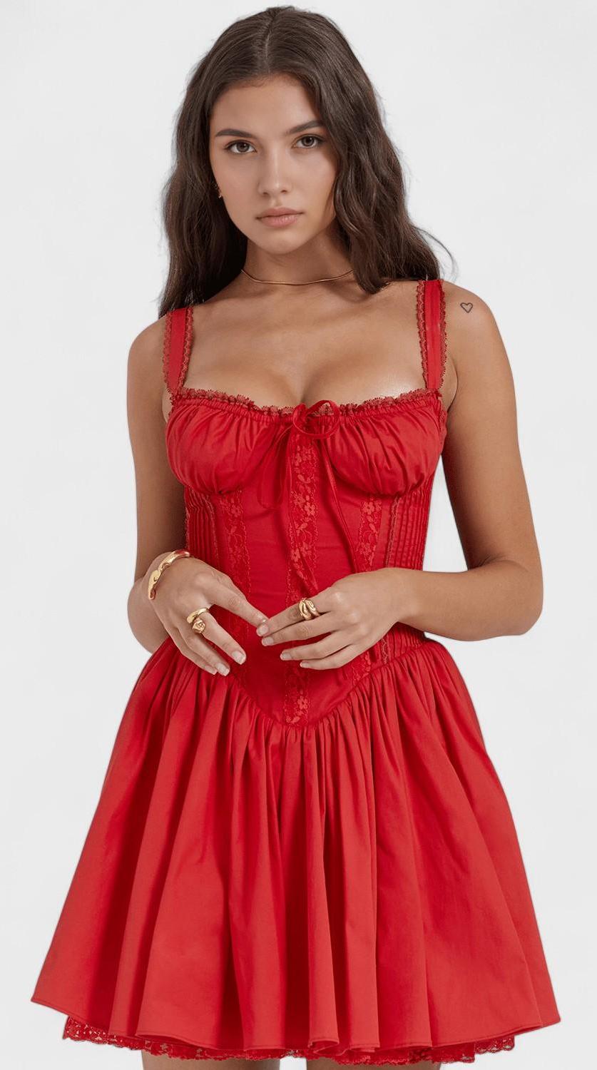 Vestido mini bustier versátil para diario y eventos