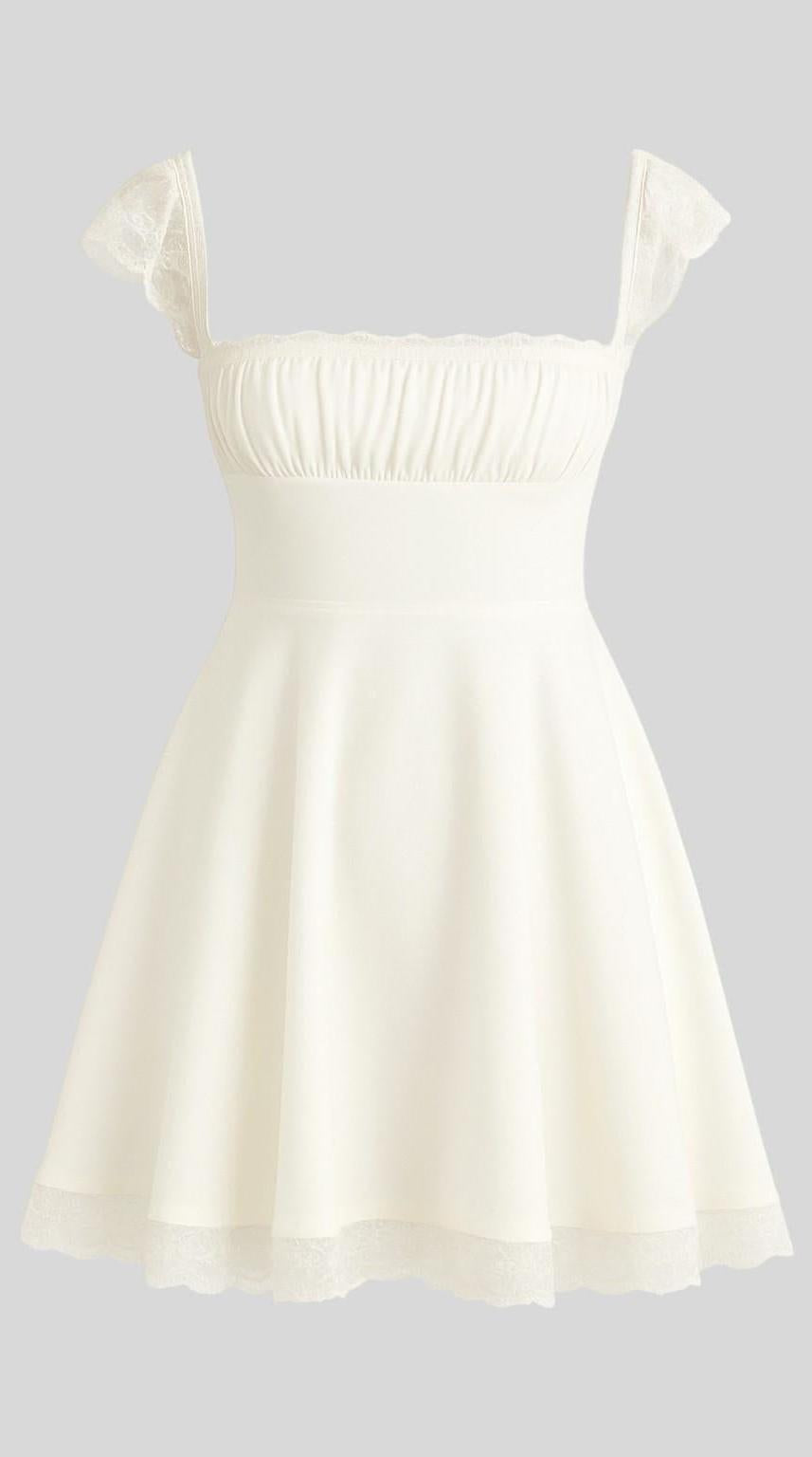 Vestido mini drapeado elegante para eventos