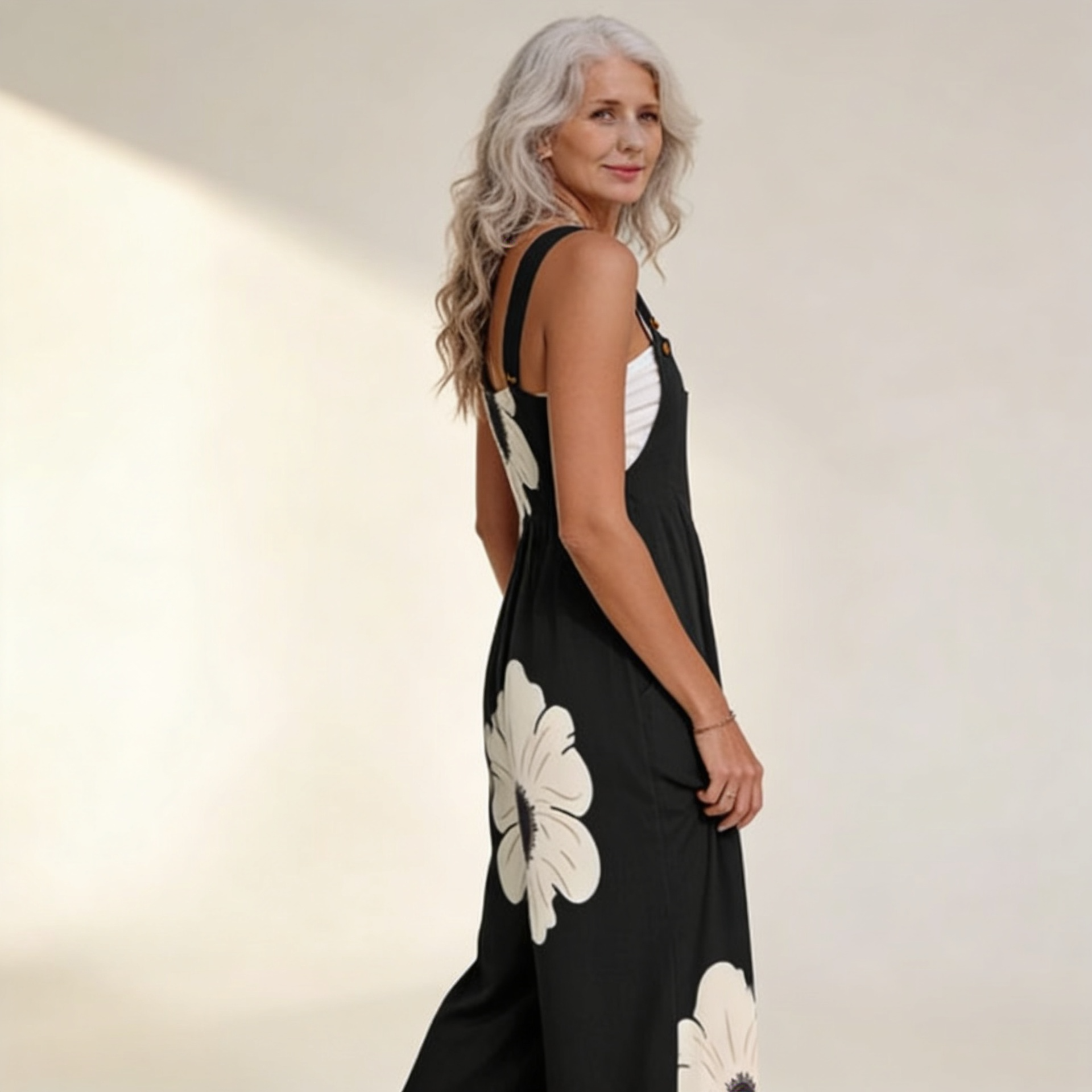 Yvette | Peto con flor bohemia con contraste