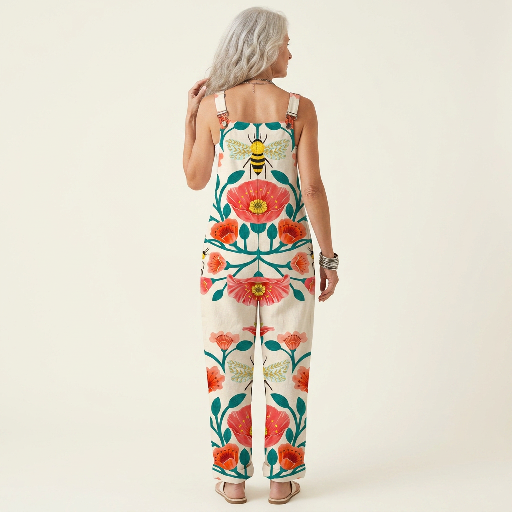 Yvette | Peto con floral relajante y claro