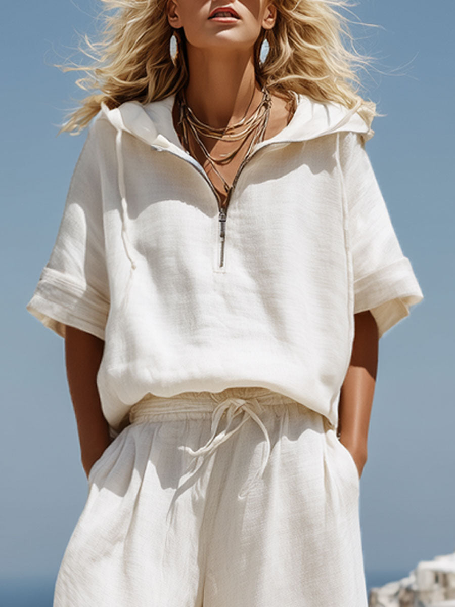 Conjunto Resort con Capucha