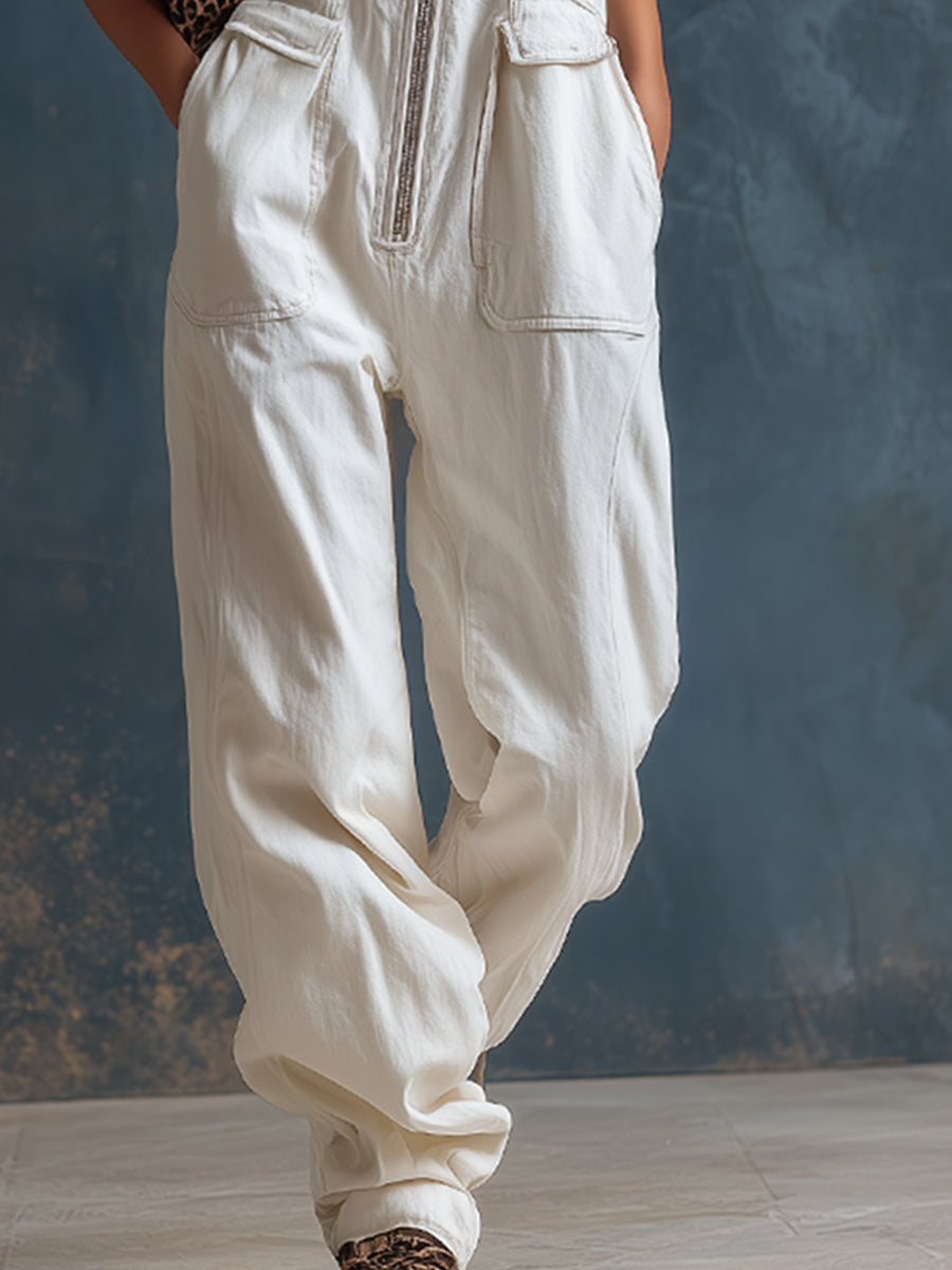 Mono Denim Blanco
