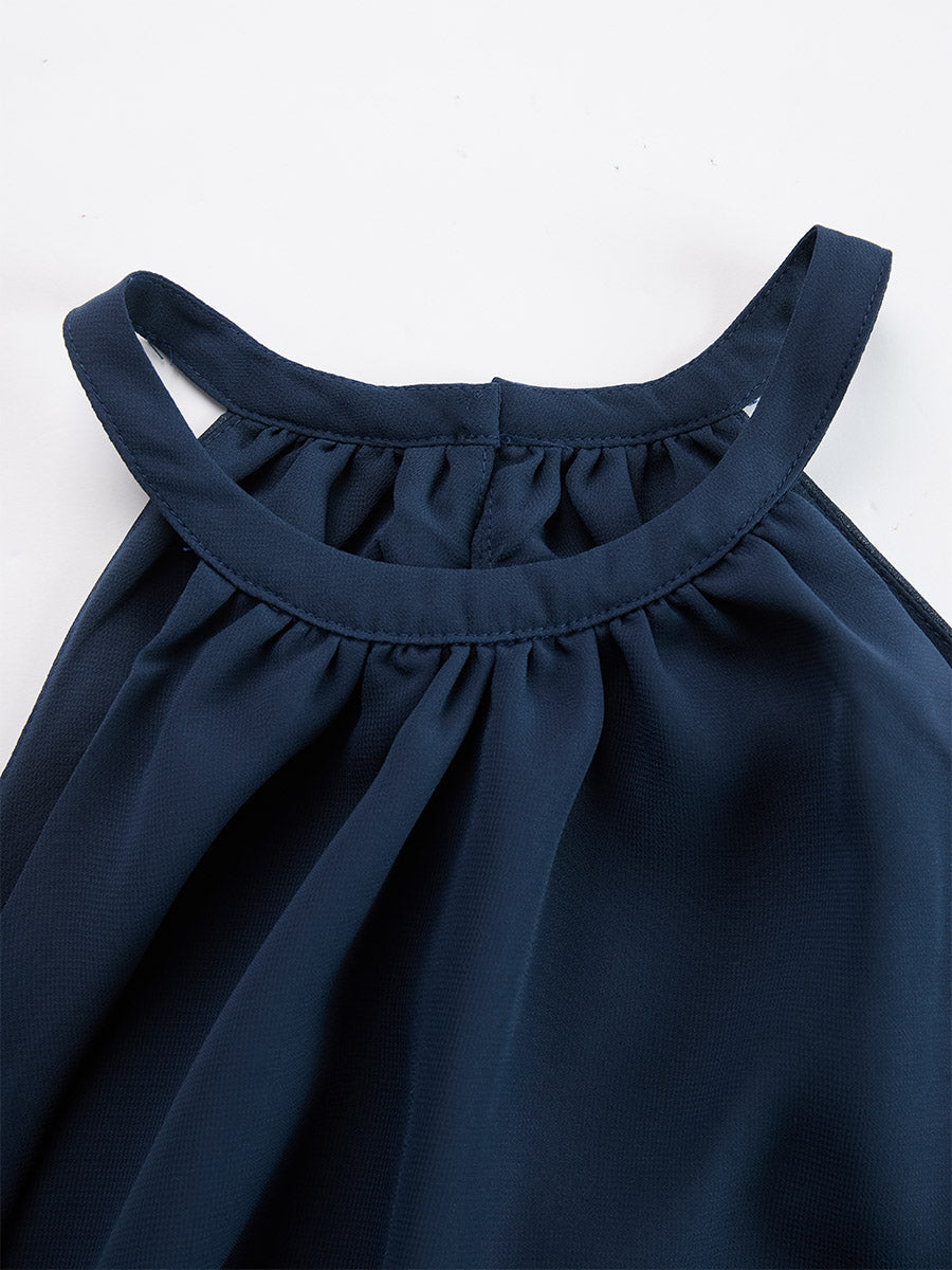 Conjunto Halter Azul Marino