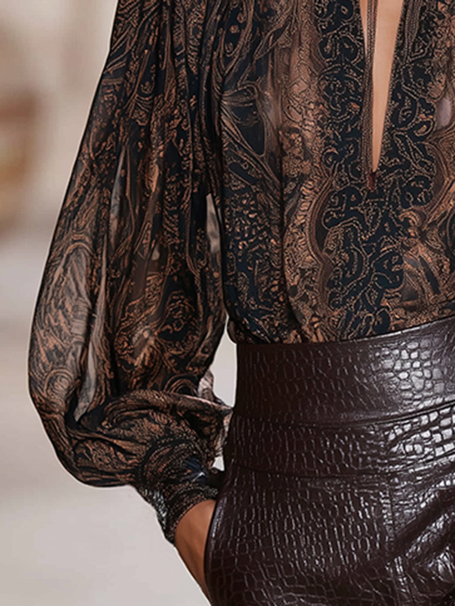 Camisa Mocha Premium