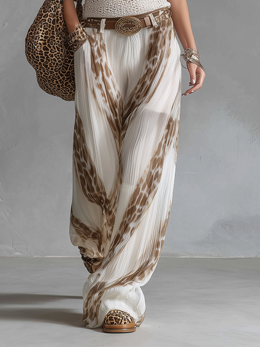Pantalón Palazzo Estampado
