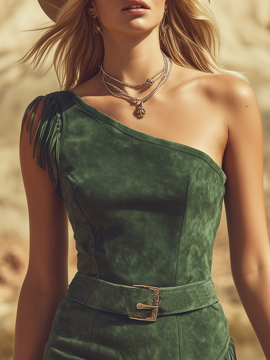 Vestido Mini Western Boho