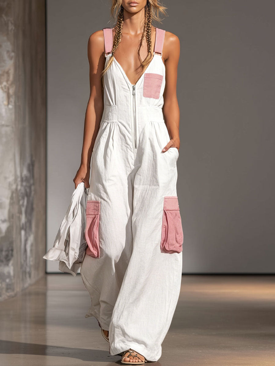 Mono Casual Color Block