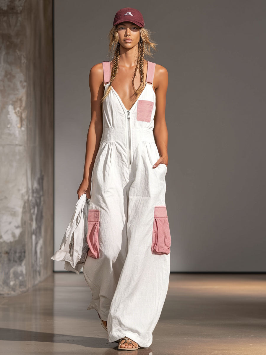 Mono Casual Color Block