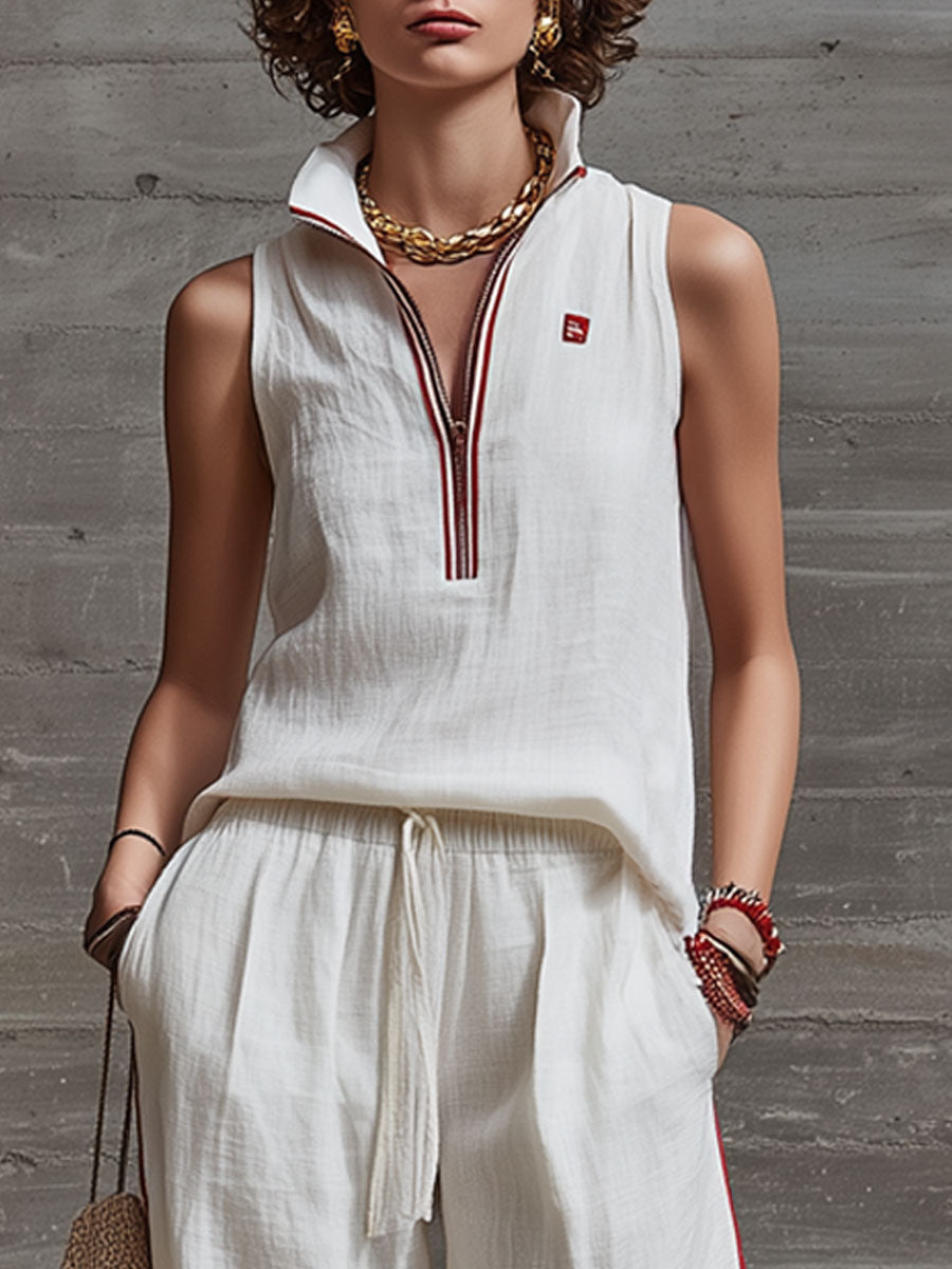Conjunto Blanco Retro