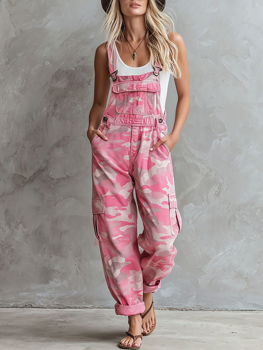 Mono Cargo Rosa Vintage