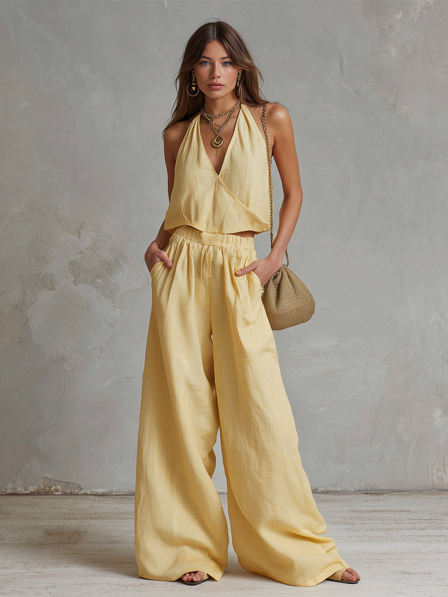 Conjunto Pantalón Lino